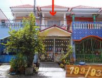 ขายทาวน์เฮ้าส์ บ้านคลองสวน พระสมุทรเจดีย์ สมุทรปราการ ขนาด 18.5 ตร.ว. ของ ธนาคารอาคารสงเคราะห์